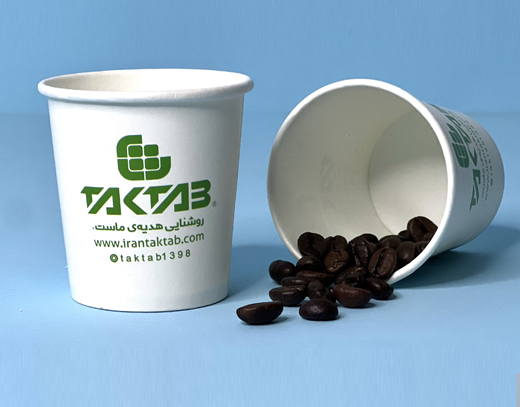 لیوان کاغذی60cc تک جداره