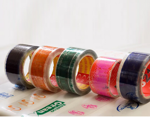 چسب نواری 50میل تکرنگ 45 میکرون